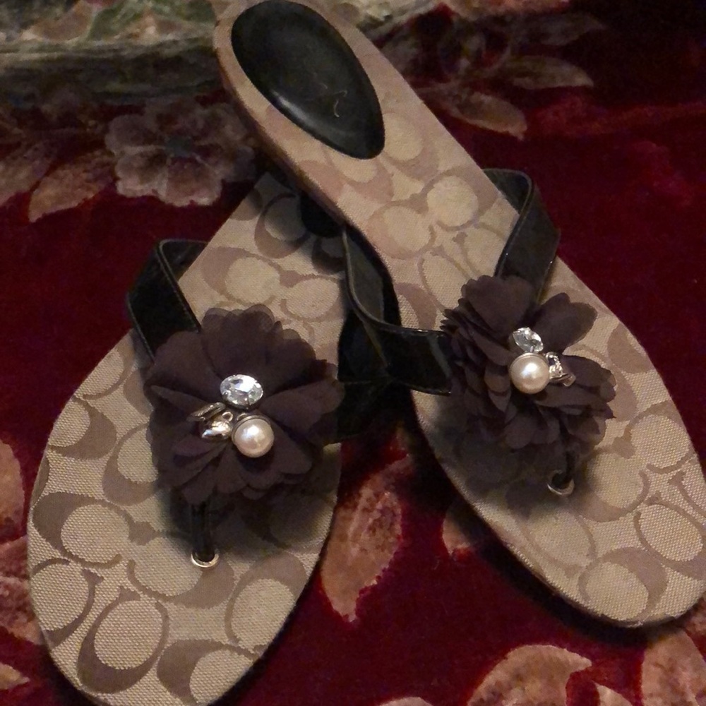 Women’s Coach slippers